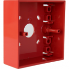 Gent S4-34895 Surface Back Box (Red) for S4-34800 Range of MCPs - Sold In Packs of 10